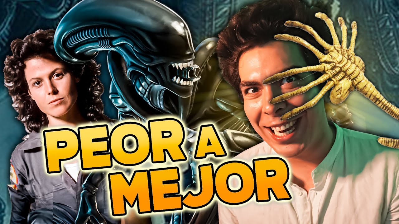 Las 9 PELICULAS DE ALIEN de PEOR a MEJOR