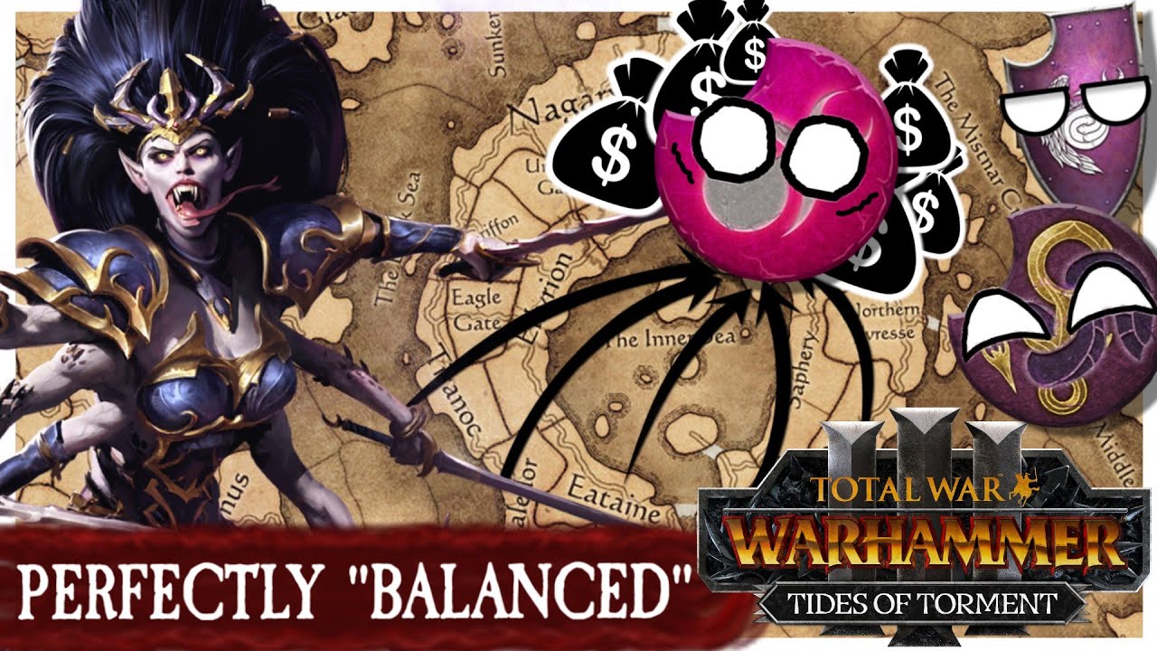 Slaanesh Is a Perfectly Balanced Faction With No Exploits -Warhammer 3 Multiplayer