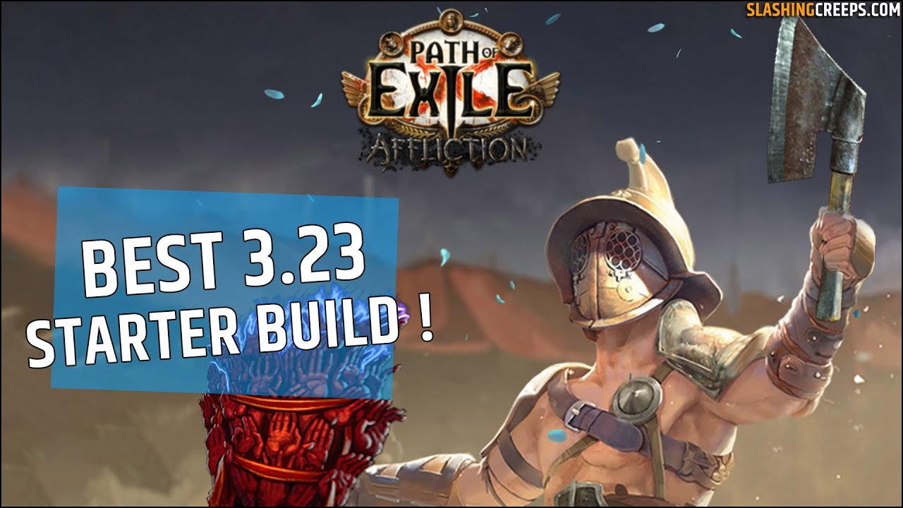 Best Starter Build Path of Exile 3.23 with the Bleeding Gladiator Duelist!