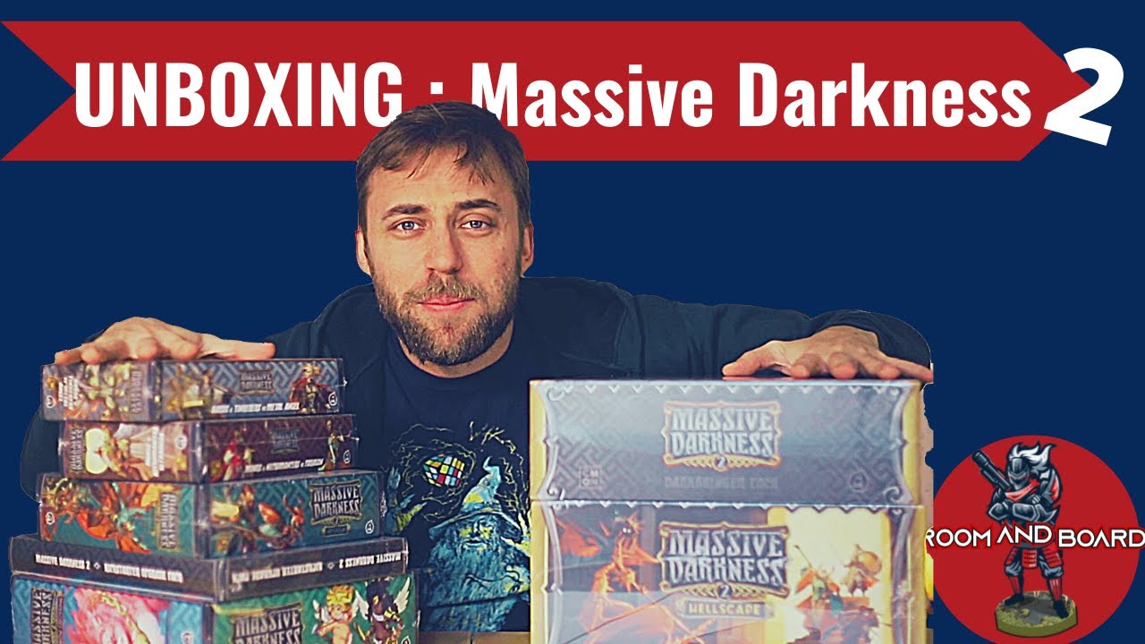 Massive Darkness 2 Unboxing