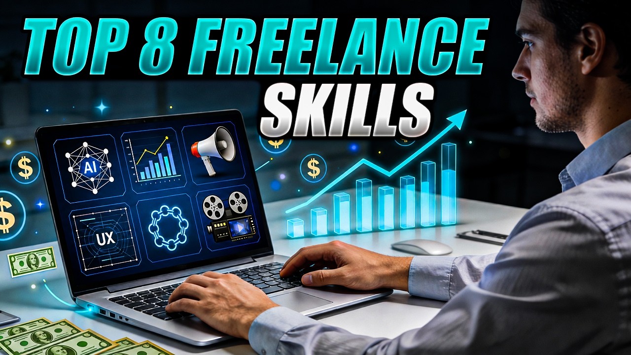 Top 8 Freelance Skills That Make Money Fast Online in 2026