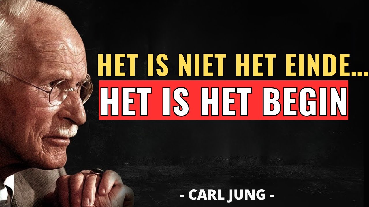 Als je in de war bent, is het niet het einde — het is het begin van iets groters | Carl Jung
