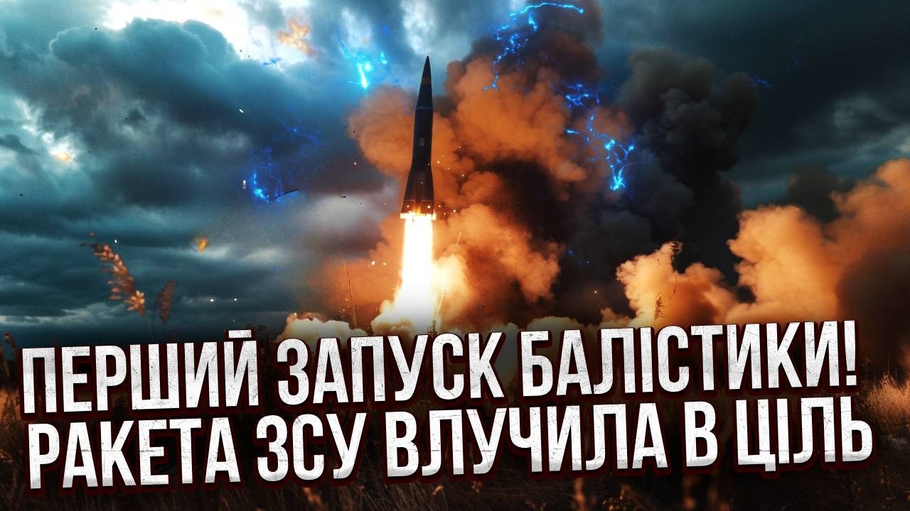 Невероятно! ПЕРВЫЕ КАДРЫ ПУСКА УКРАИНСКОЙ БАЛЛИСТИКИ. УДАР ПО РФ НА 800 КМ. Это ЛУЧШЕ ATACMS