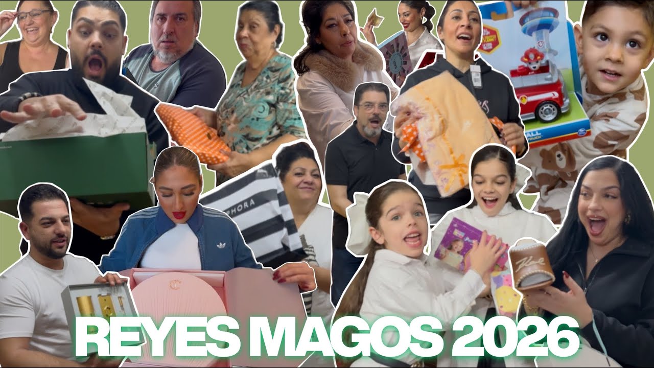 MEGA VLOG REYES MAGOS 2026 | MAR&Iacute;A PARIS 