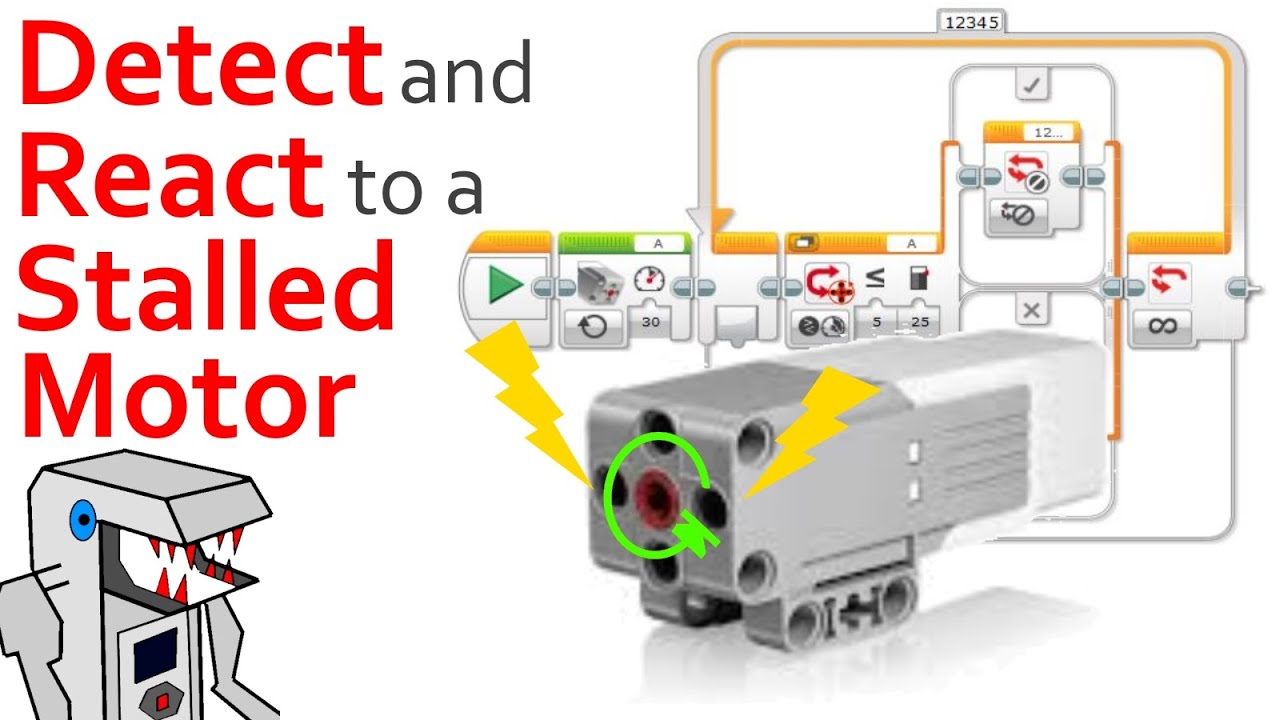 Program your EV3 Robot to Detect a Motor Stall | EV3-G