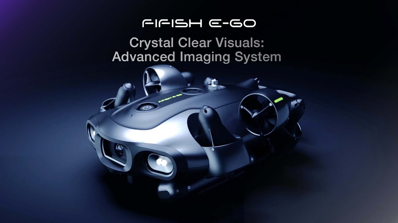 FIFISH E-GO's Advanced Underwater Imaging – See Crystal Clear Visuals