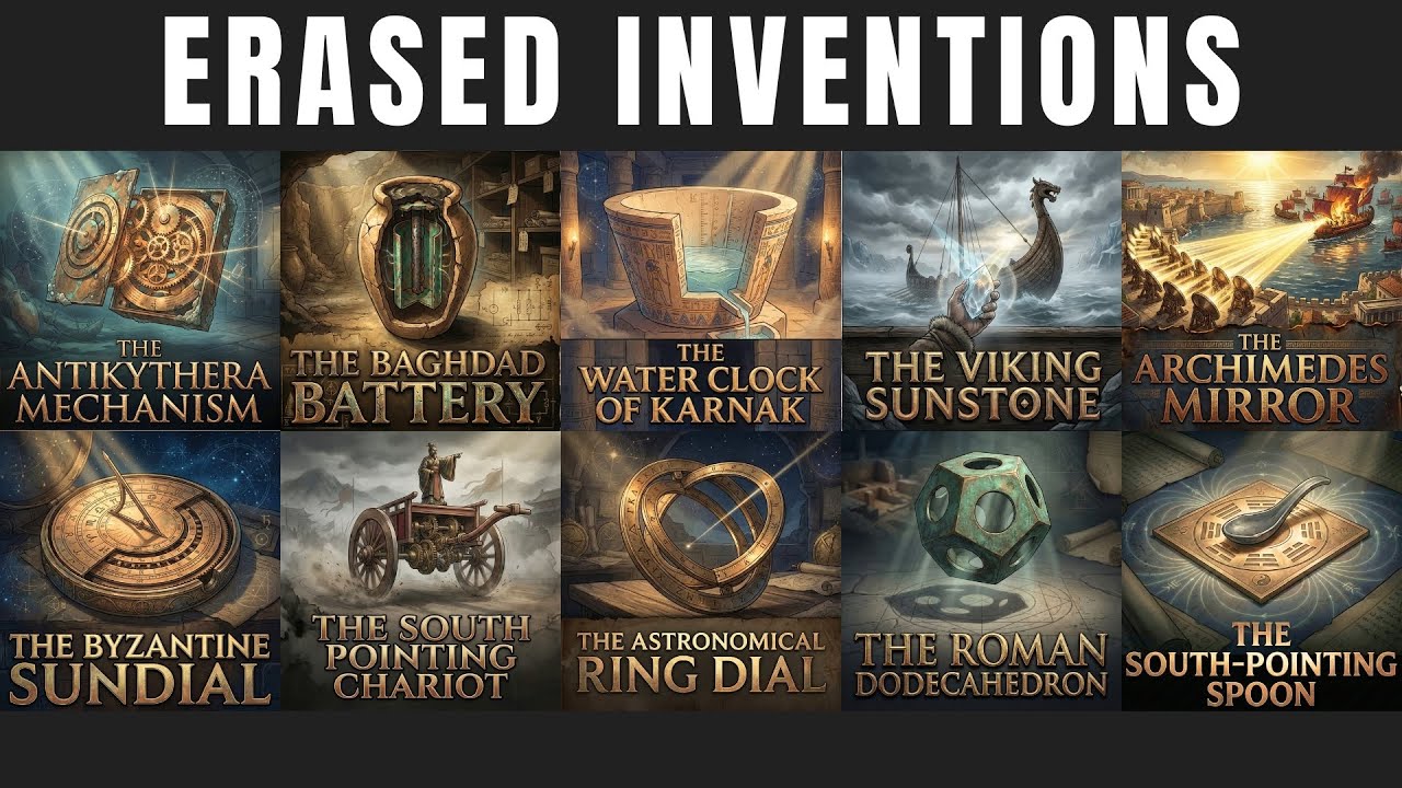 10 Ancient Inventions Erased from History That Science Still Can’t Explain – Part 2