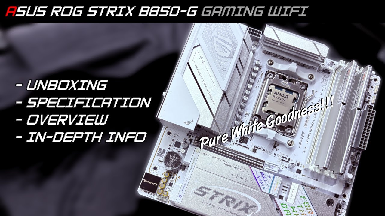 Asus ROG Strix B850-G Gaming WiFi (M-ATX)