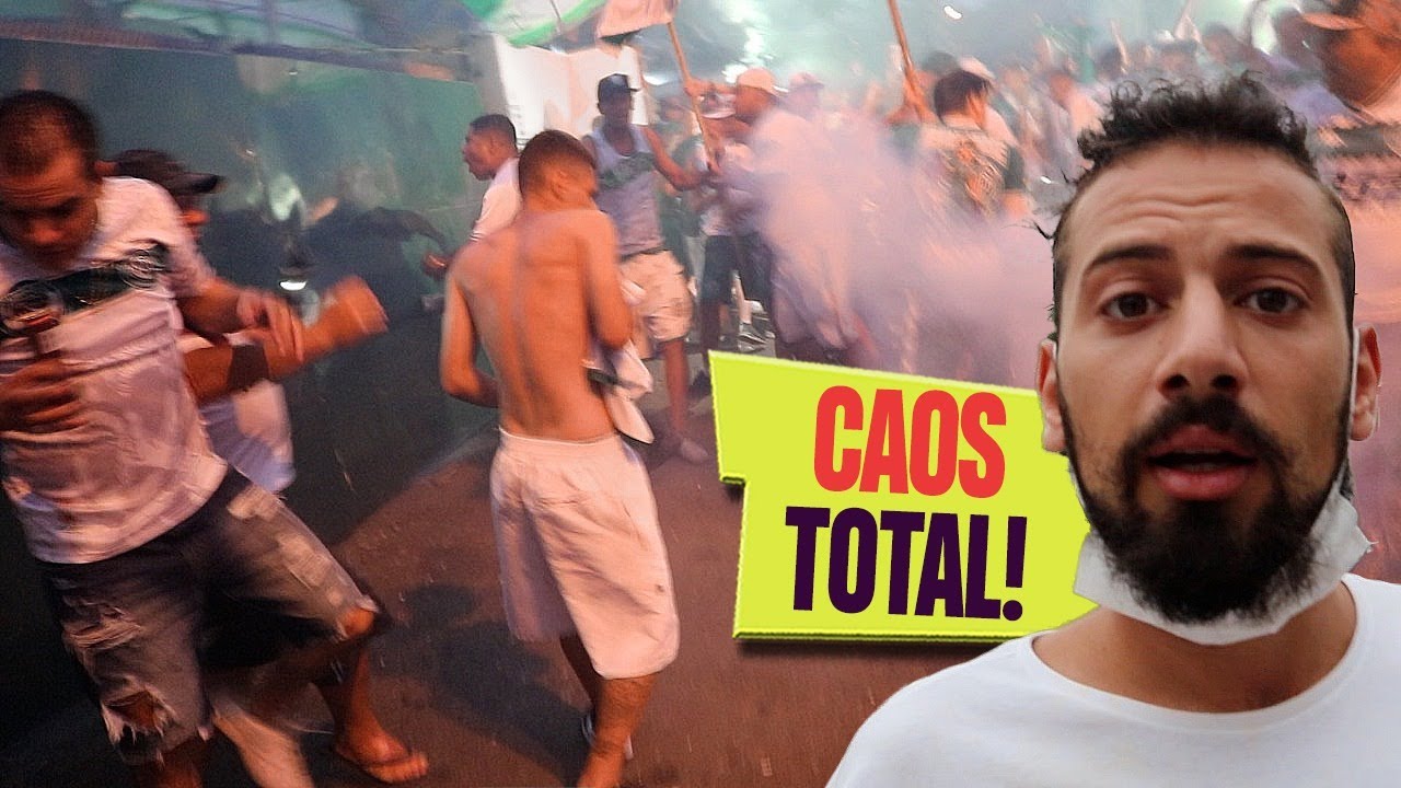 BOMBA E MUITA PANCADARIA: FUI NO CLÁSSICO MAIS PERIGOSO DO BRASIL!