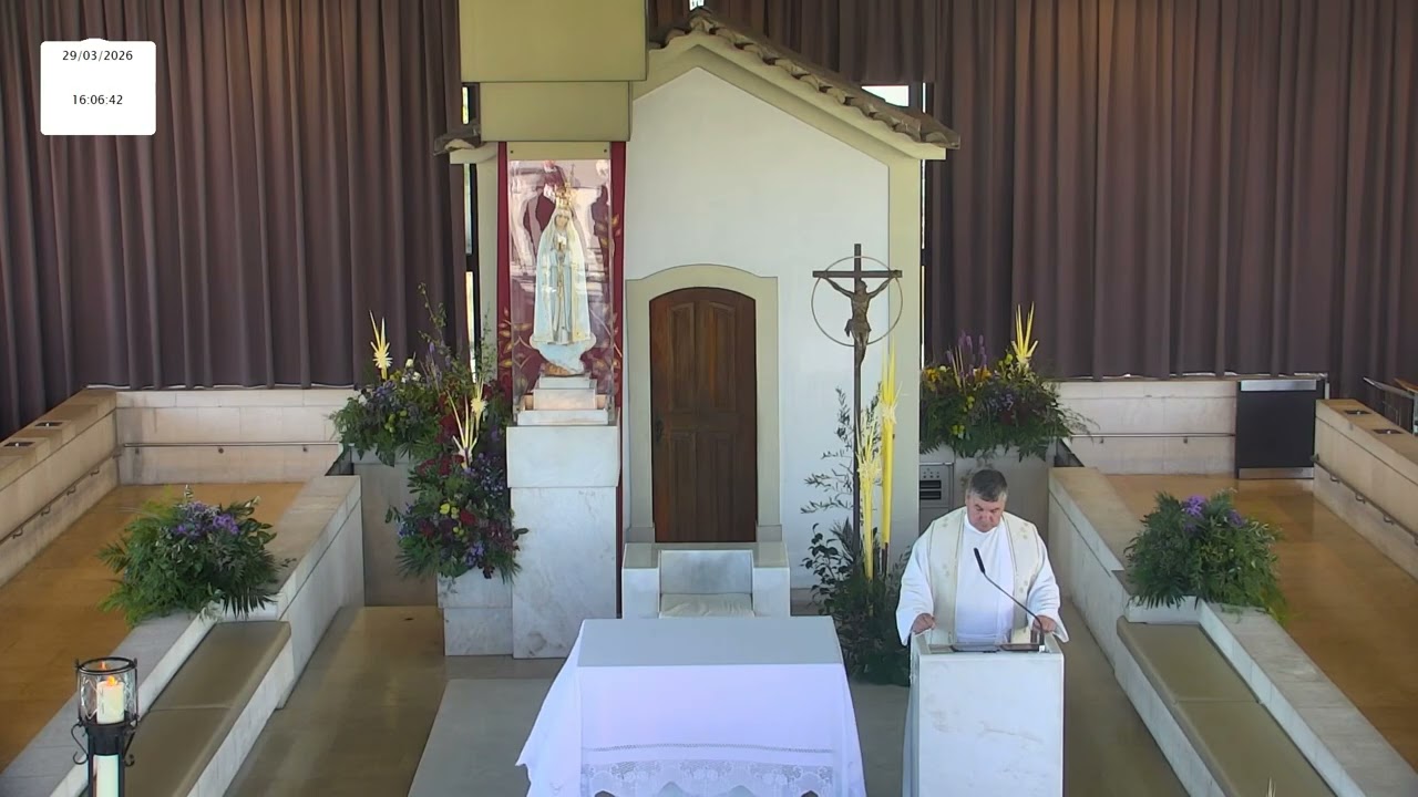 Ter&ccedil;o a Nossa Senhora de F&aacute;tima desde a Capelinha das Apari&ccedil;&otilde;es 29.03.2026