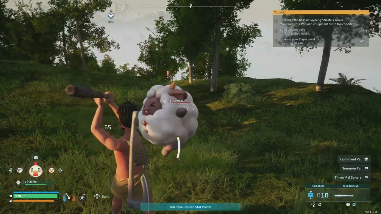 Palworld (Xbox Series X) - 02 - Improving the Base and Catching some Pals