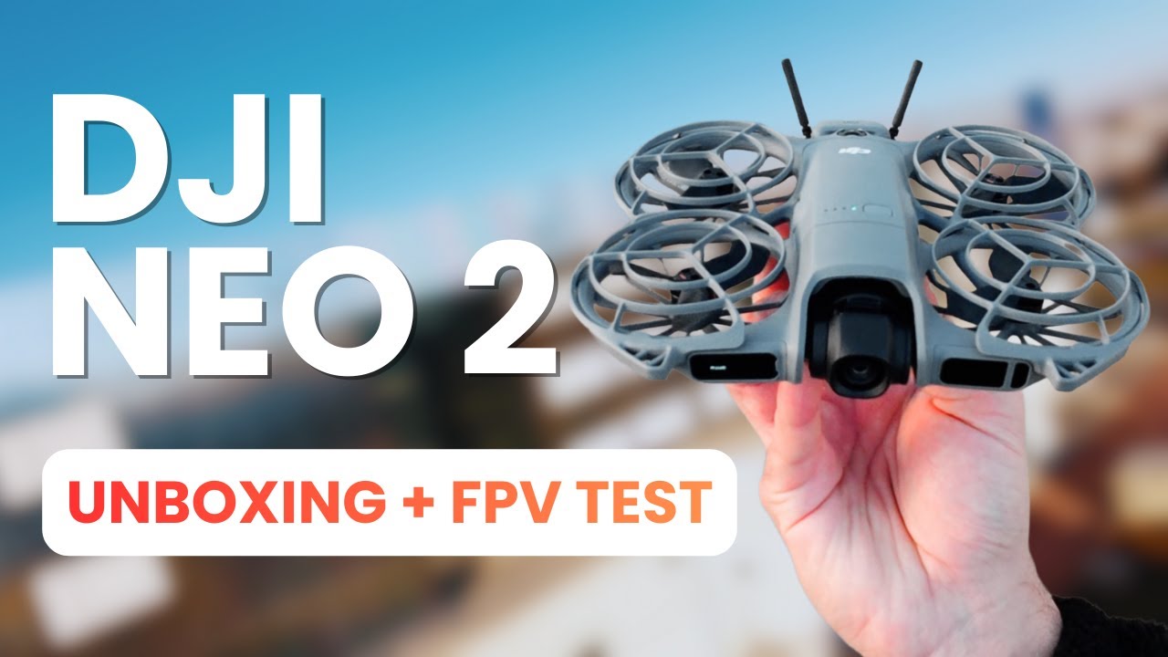DJI NEO 2: Unboxing y PRIMER vuelo manual en modo FPV!