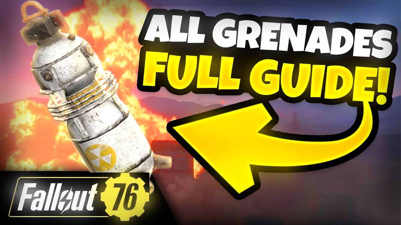 All GRENADES Guide + Nuka Grenade Mass Crafting Guide - Fallout 76