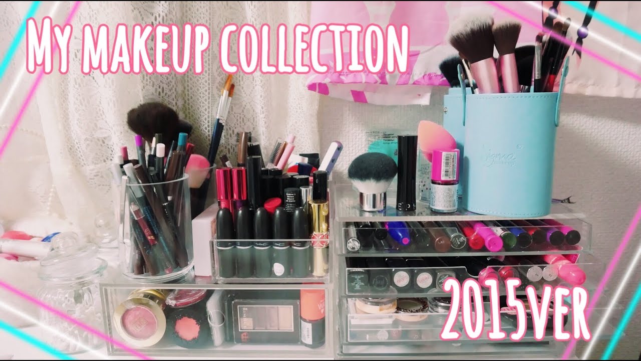My makeup collection 私のコスメの収納法 2015 by momo