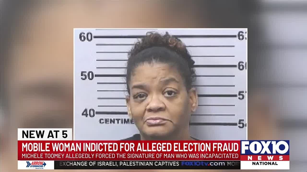 Mobile woman indicted for alleged election fraud