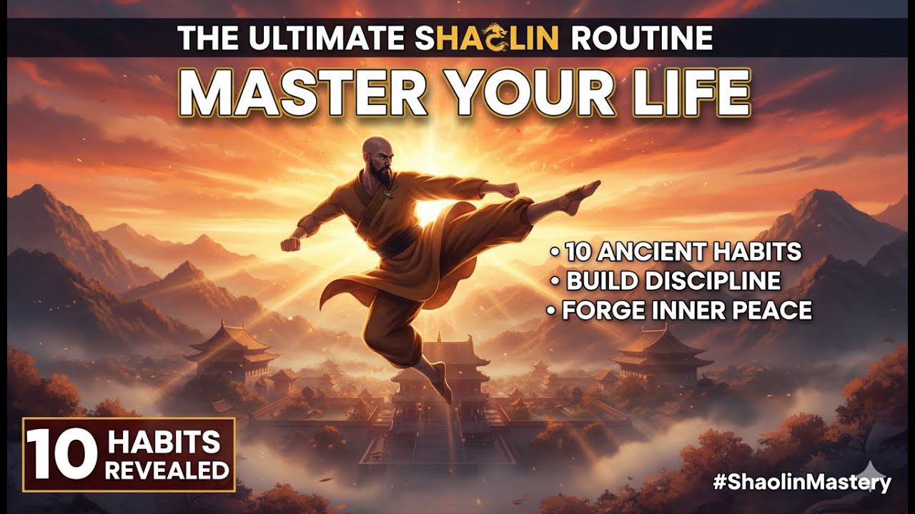 &ldquo;The Ultimate Shaolin Routine | 10 Habits of a Shaolin Master&rdquo; #Motivation #Shaolin #Discipline
