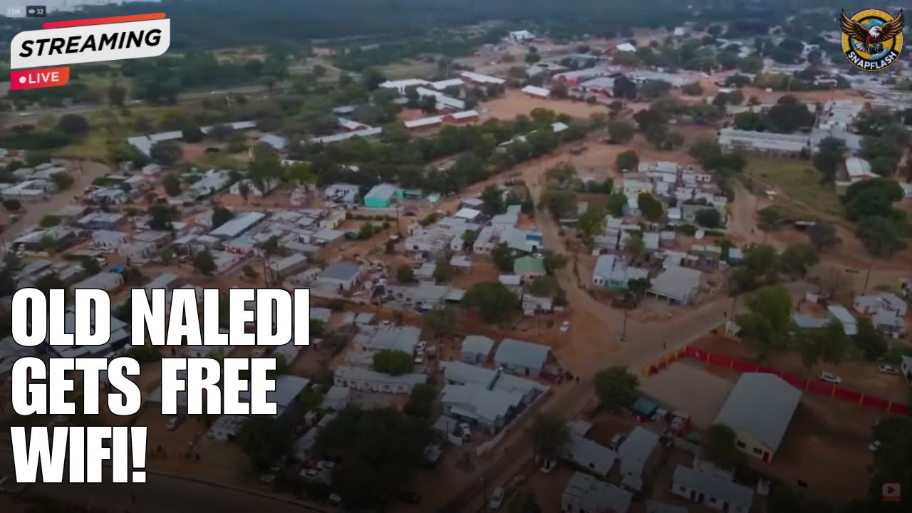 LIVE: Community WIFI Launch in Old Naledi | Bridging Botswana’s Digital Divide