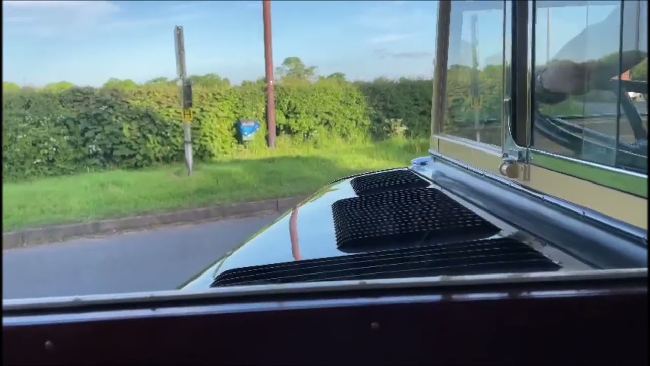 Birmingham AEC Regent OV 4486 on it's first loaded test run