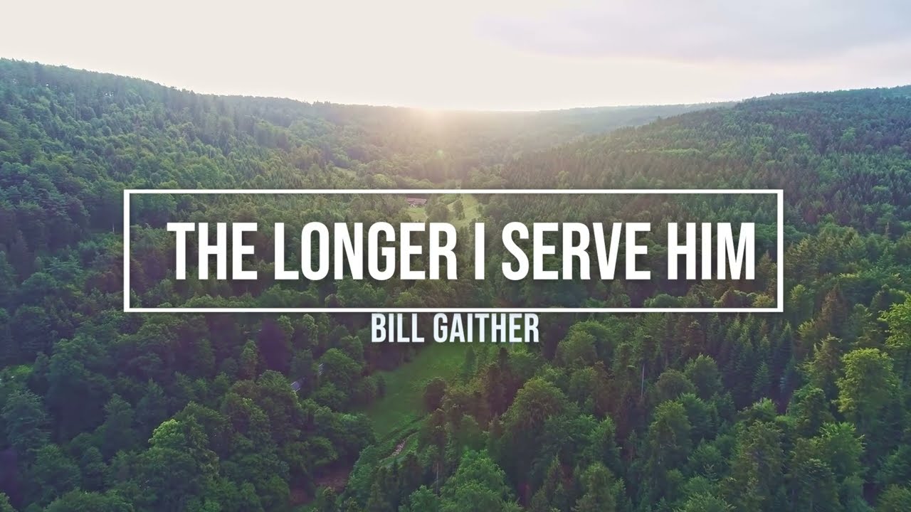 The Longer I Serve Him / piano instrumental cover with lyrics
