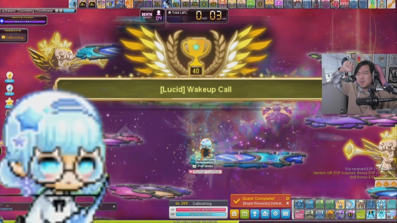 Первое Hard Lucid Solo с DaBowKing | Maplestory