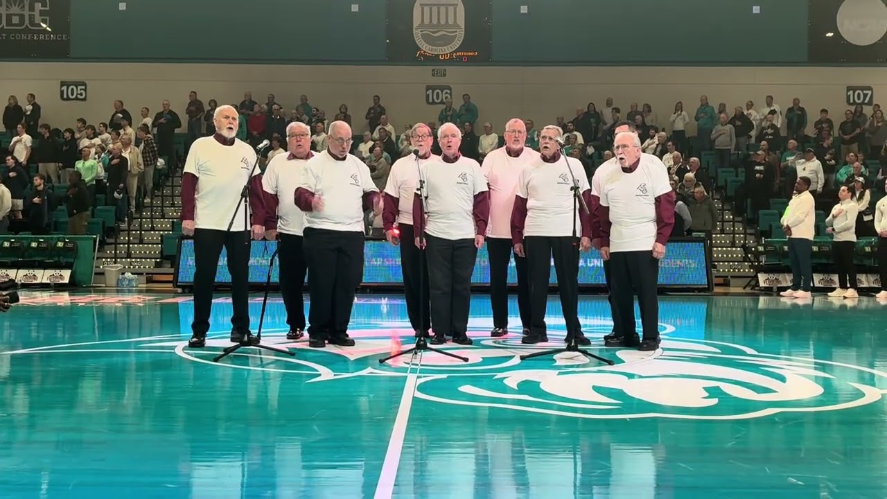 CCU basketball national anthem