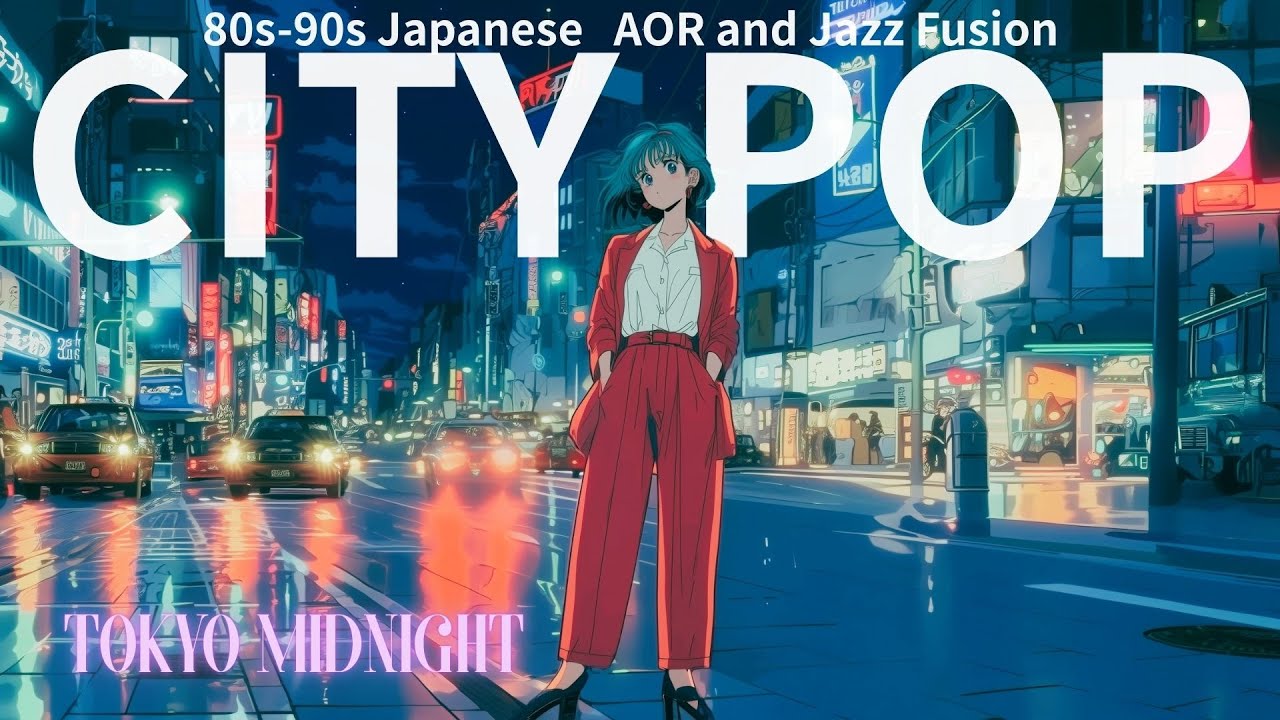 TOKYO MIDNIGHT 80s-90s Japanese City Pop / AOR and Jazz Fusion / 最高にキャッチーな日本のシティポップPlaylist