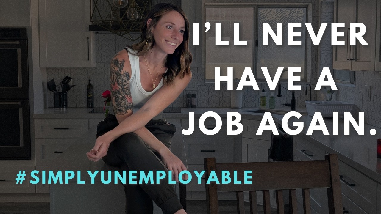 you don't need a job, you need to WORK