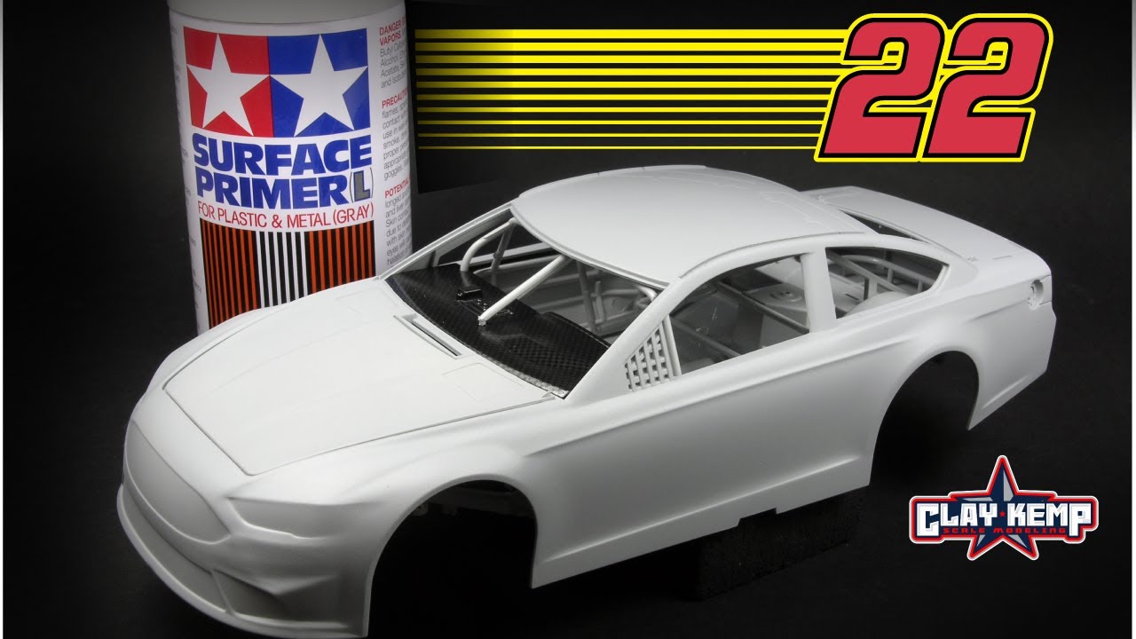 NASCAR MODEL TIPS: How to build a Joey Logano #22 Pennzoil Ford Fusion in 1/24 scale. Part #1