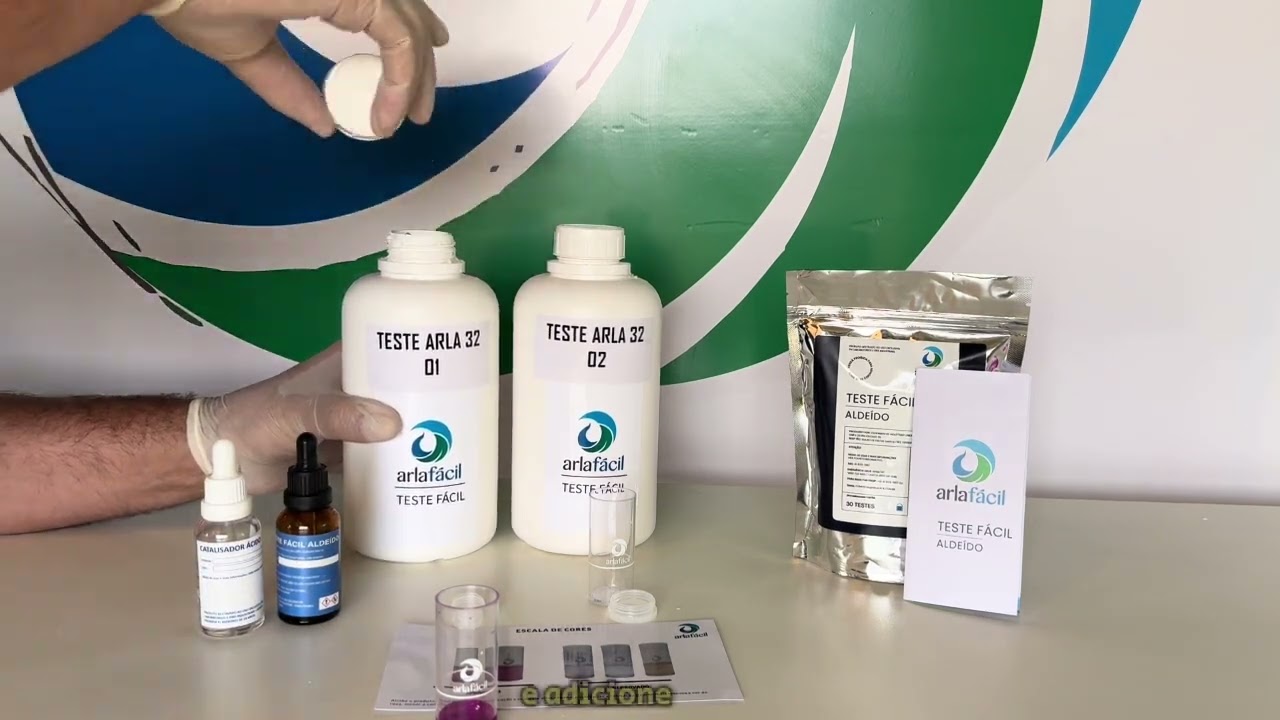 Manual de utiliza&ccedil;&atilde;o Teste F&aacute;cil de Alde&iacute;do