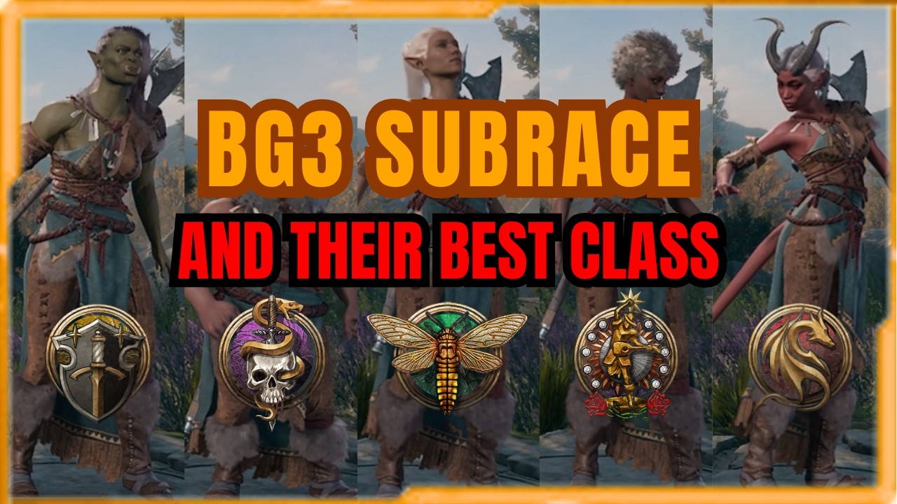 Part 1: Subraces That Unlock Broken Builds in BG3