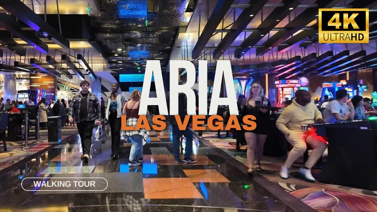 Inside the Aria Hotel Las Vegas 🎰✨ | Stunning Walking Tour of Luxury & Casino!
