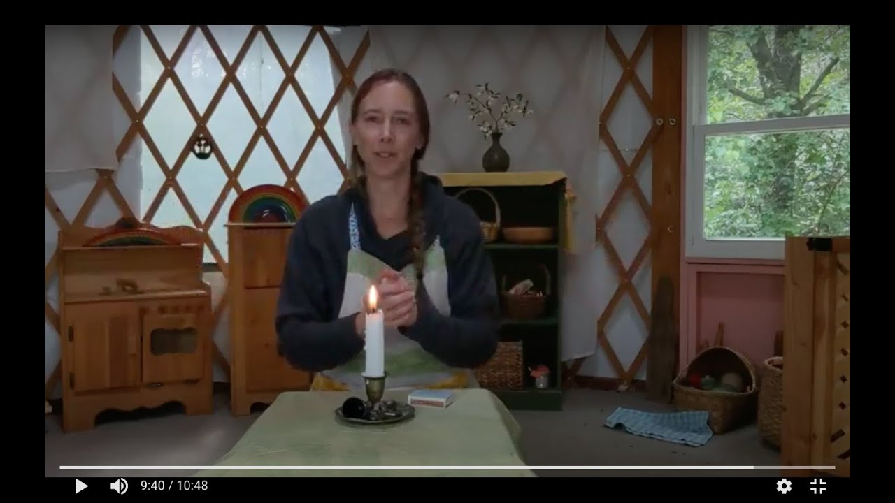 Mealtime Rhythm & Blessing inspired by Waldorf