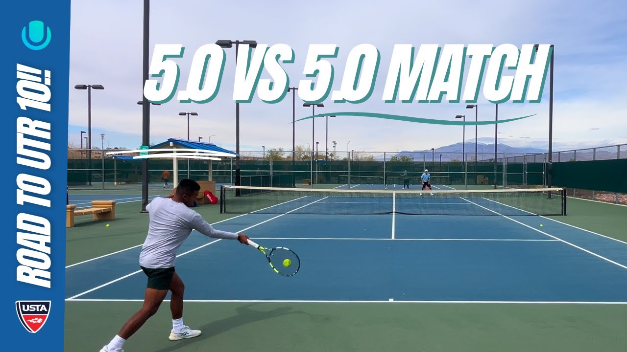 Slice Master vs Cracking Wall! | USTA 5.0 Singles Match