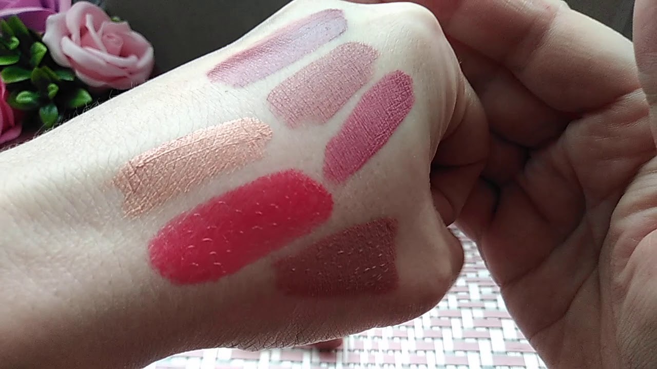 Белорусские помады / Maybelline / L*oreal / Моя коллекция помад