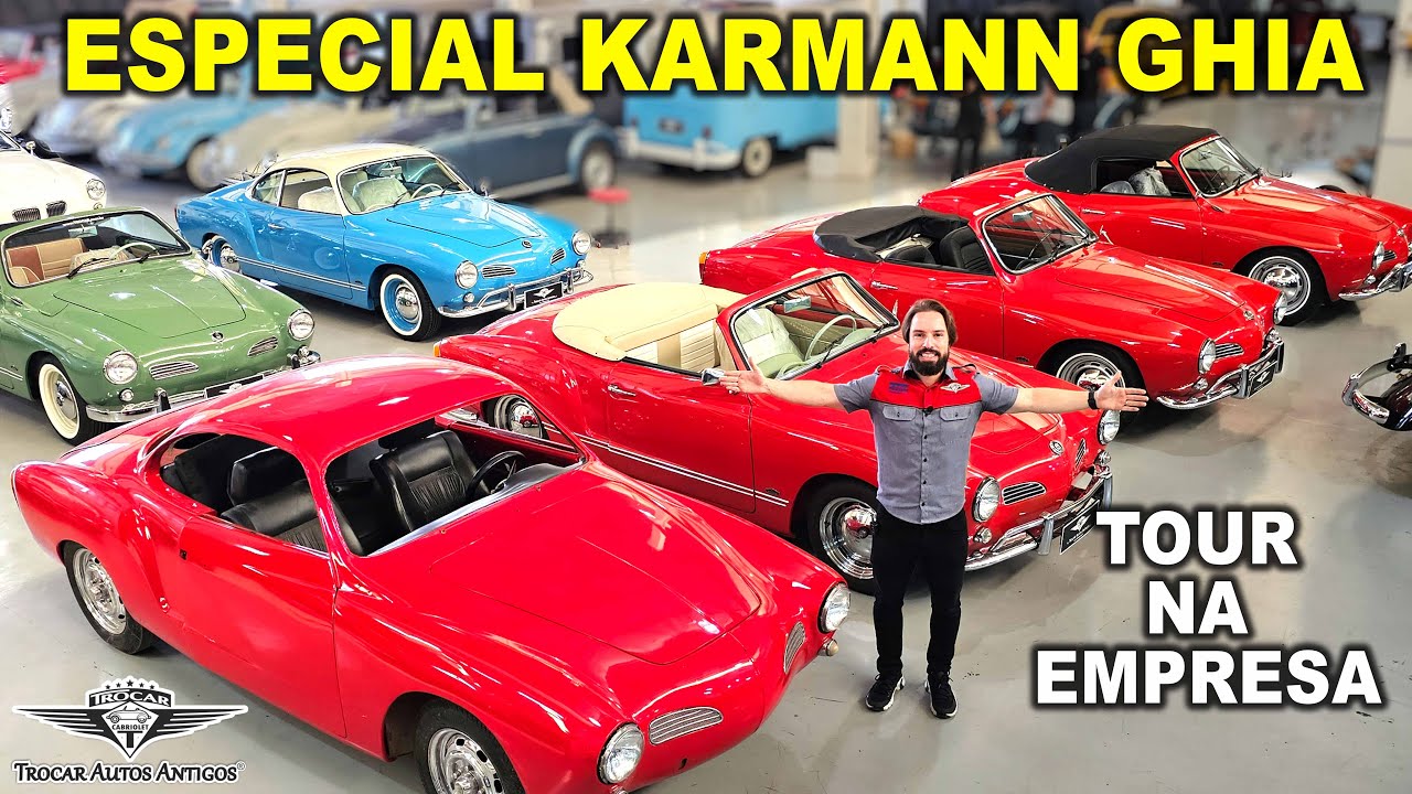 INCRÍVEL! Você nunca viu tanto KARMANN GHIA junto e misturado assim! 😍😱💥