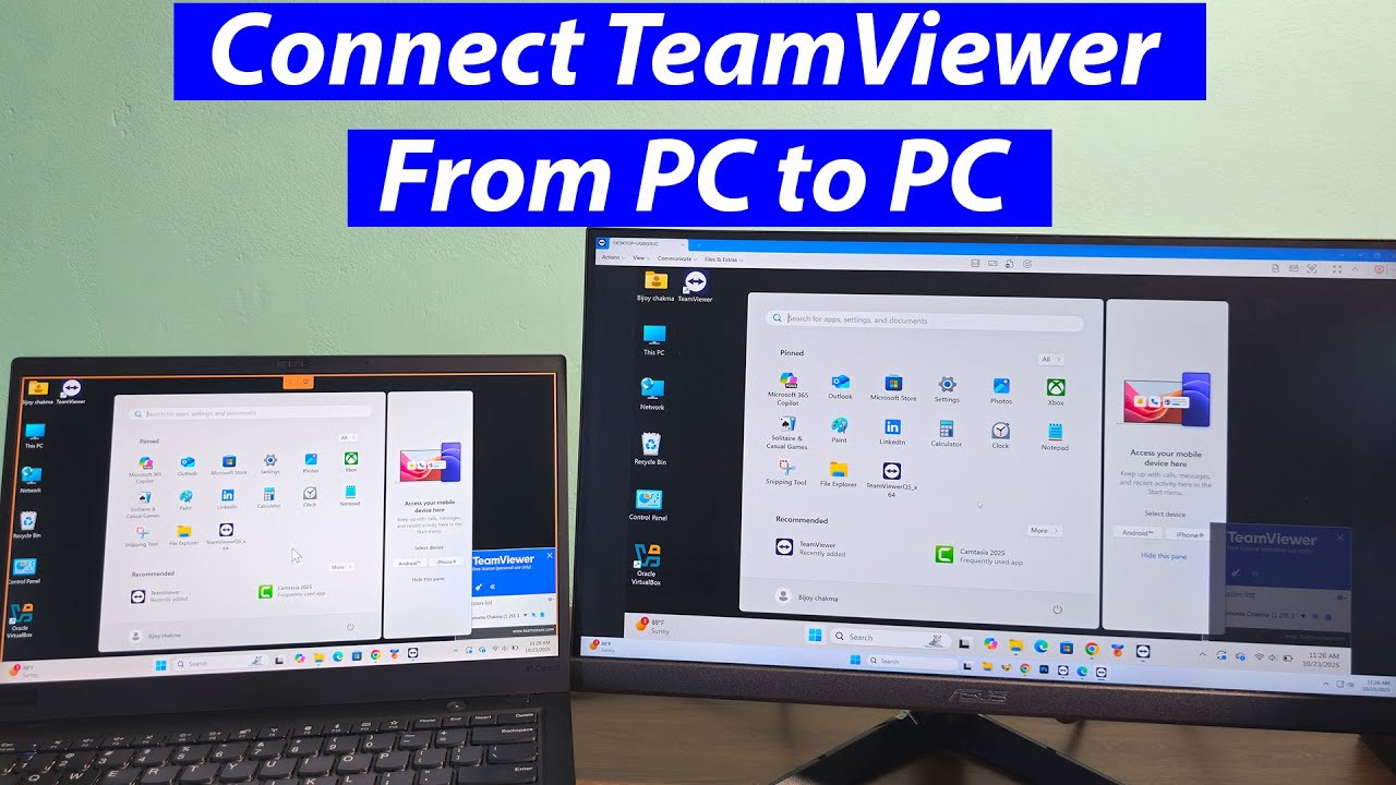 Как использовать TeamViewer для управления другим компьютером