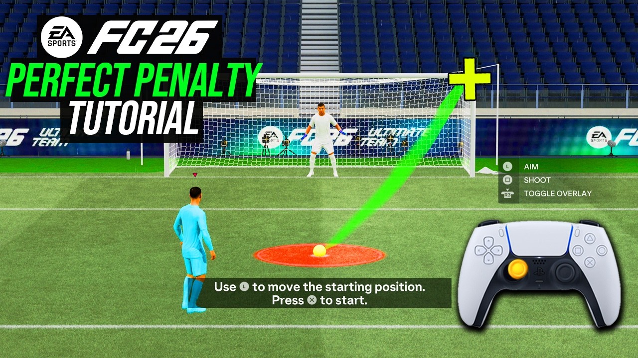 How To Score A PERFECT PENALTY EVERY time in FC 26 - How To Take a Penalty Kick in FC 26