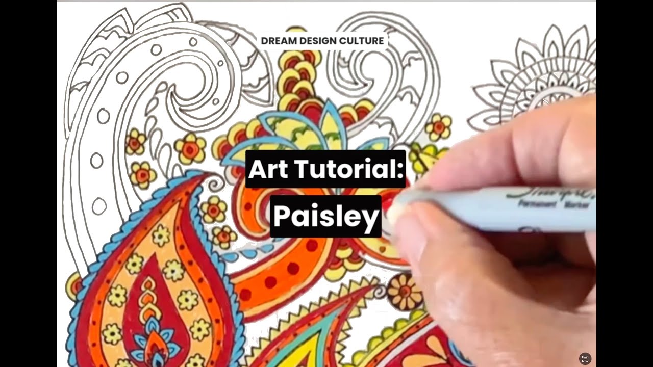Art Tutorial: Paisley