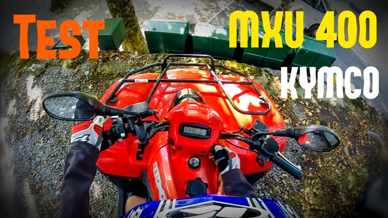TEST du KYMCO MXU 400