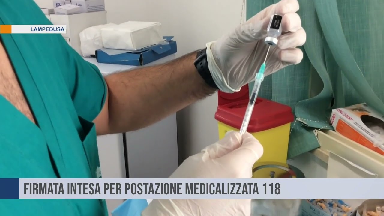 Lampedusa.  Firmata intesa per postazione medicalizzata 118