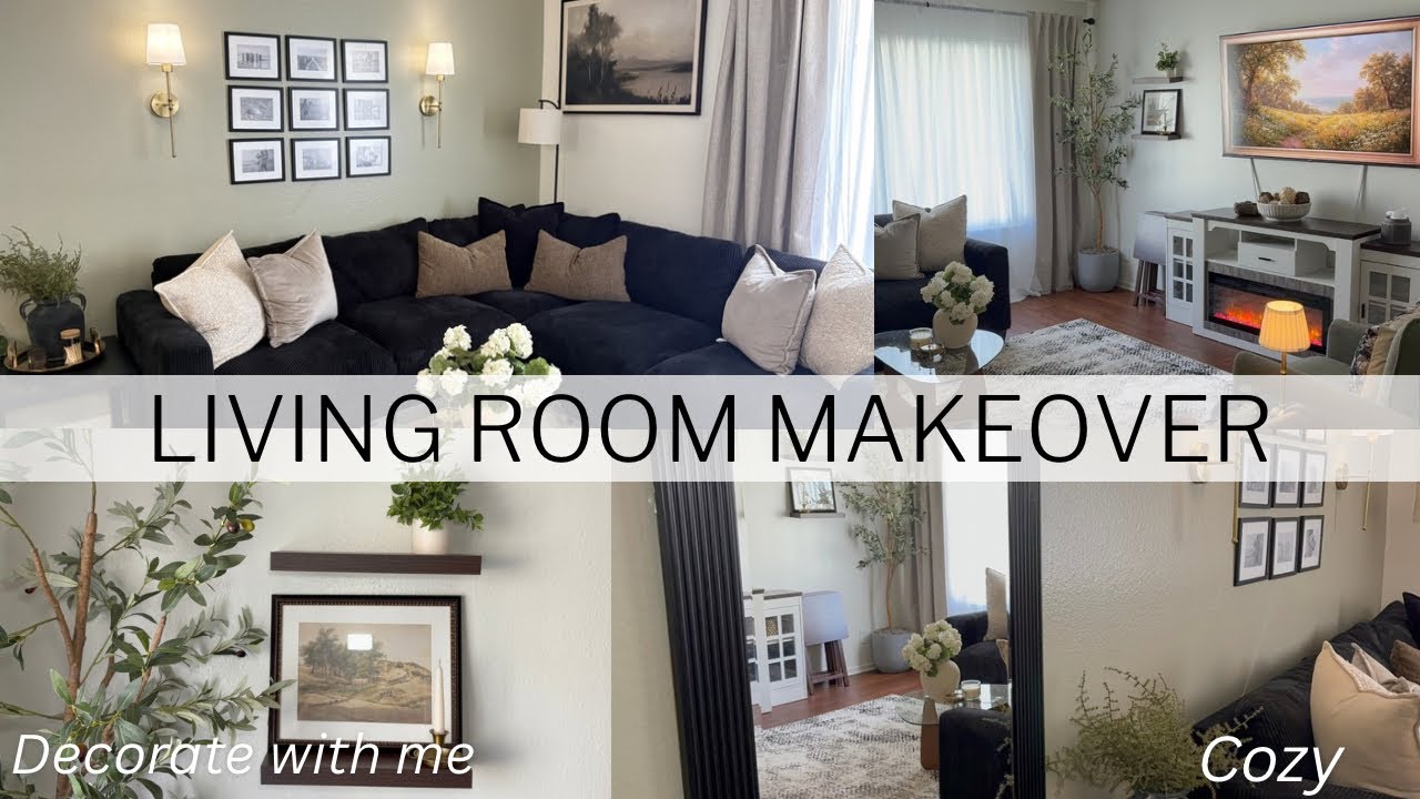 Living Room Makeover | Modern Decorating & Transformation 