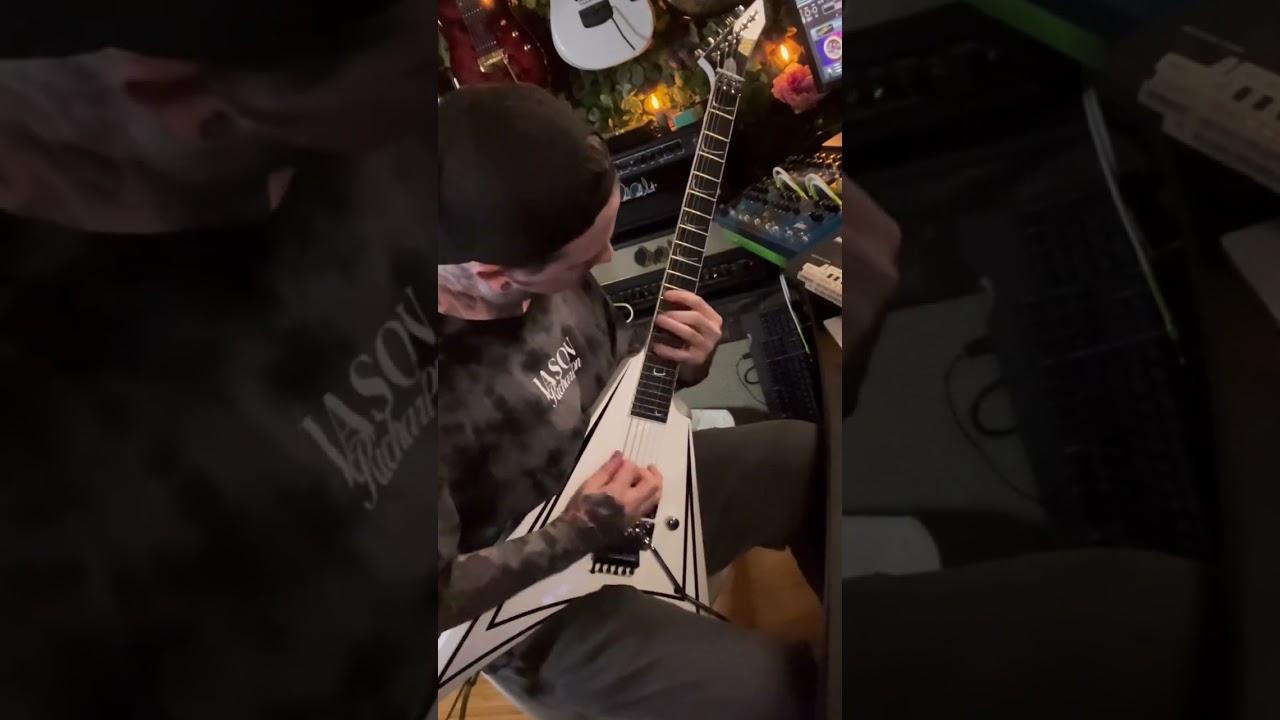 Jason richardson with playing v guitar#shorts