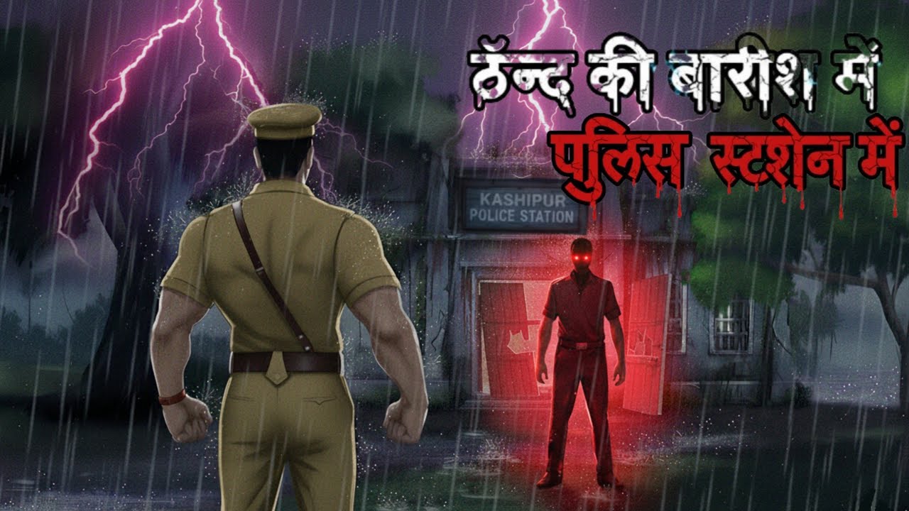 ठंडी की बारिश में पुलिस का छलावा | Barish ka chalawa | | hindi horror kahani | horror story in hindi