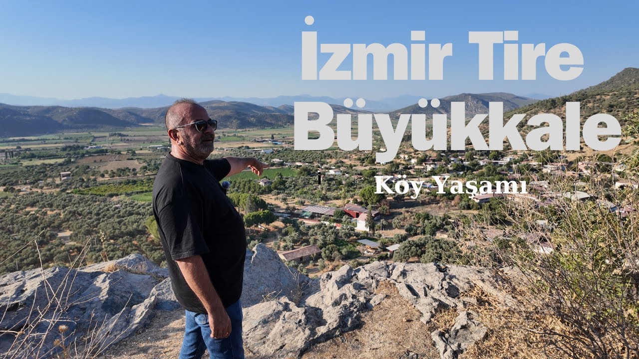 Büyükkale'nin Kalesine Tırmandık ! Çeşit Çeşit Tarla Gezdik İzmir Tire Köy Yaşamı !