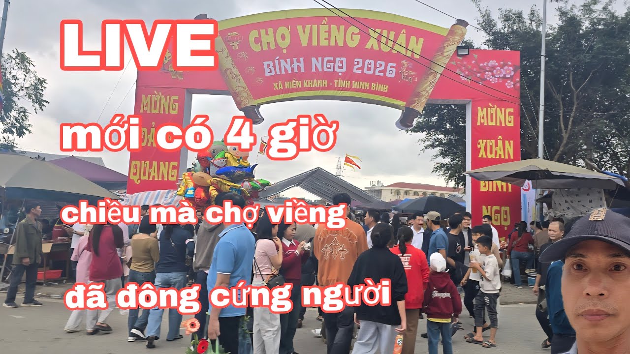 trực tiếp chiều 7/1/2026/ tại chợ viềng nam định cũ