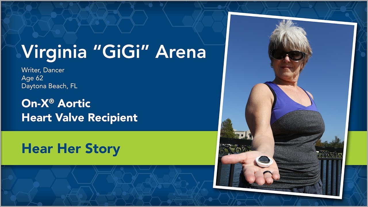 On-X Aortic Valve Recipient: Virginia Arena