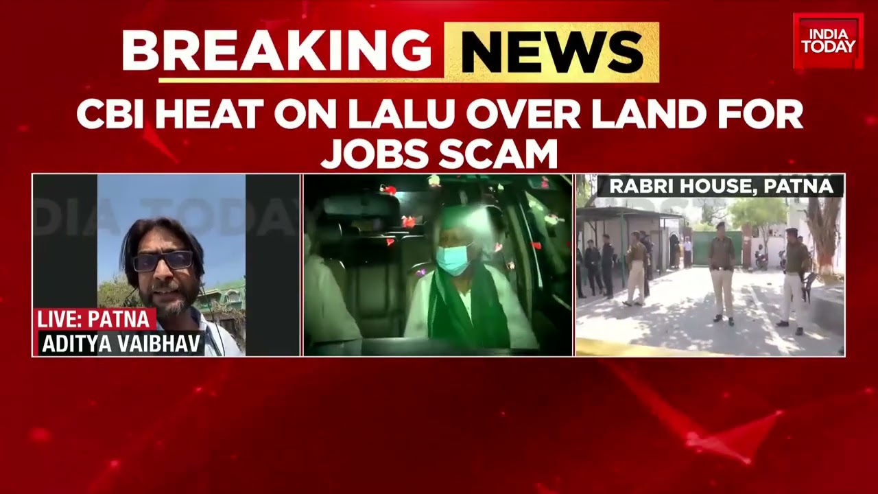 CBI Team Reaches Former Bihar CM Rabri Devi's Residence | Land For Job Scam