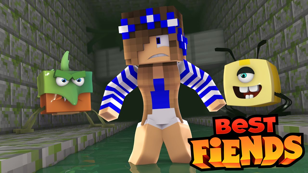Minecraft-LITTLE CARLY GETS TRAPPED!!