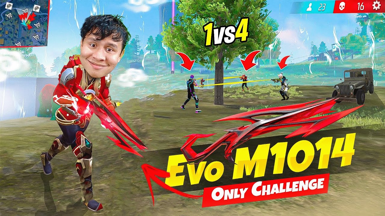 Новый Evo M1014 2.0 — единственный вызов в режиме «Соло против отряда» 😱 Tonde Gamer — Free Fire Max