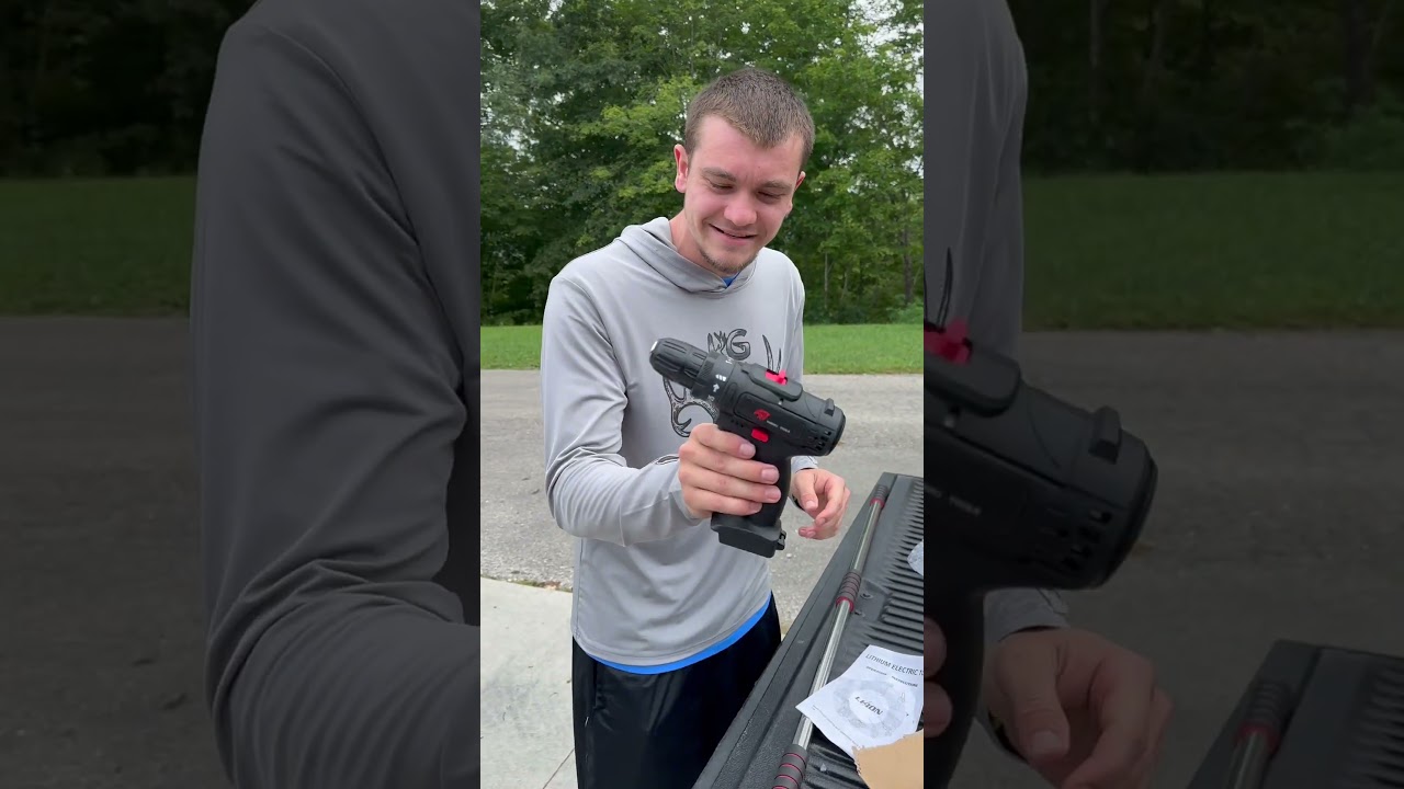 Kupiłem silnik do łodzi napędzany wiertarką z Amazon! #Jesus #GrayGang